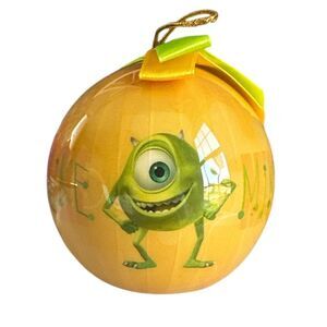 Disney Pixar Mike Wazowski Monsters Inc Ornament Holiday Decor